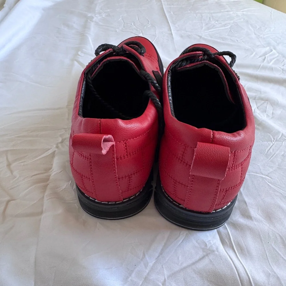 Shein Men’s Red & Black Lace-Up Dress Shoes | EU 40 / US 7 | NWT - Picture 2 of 6
